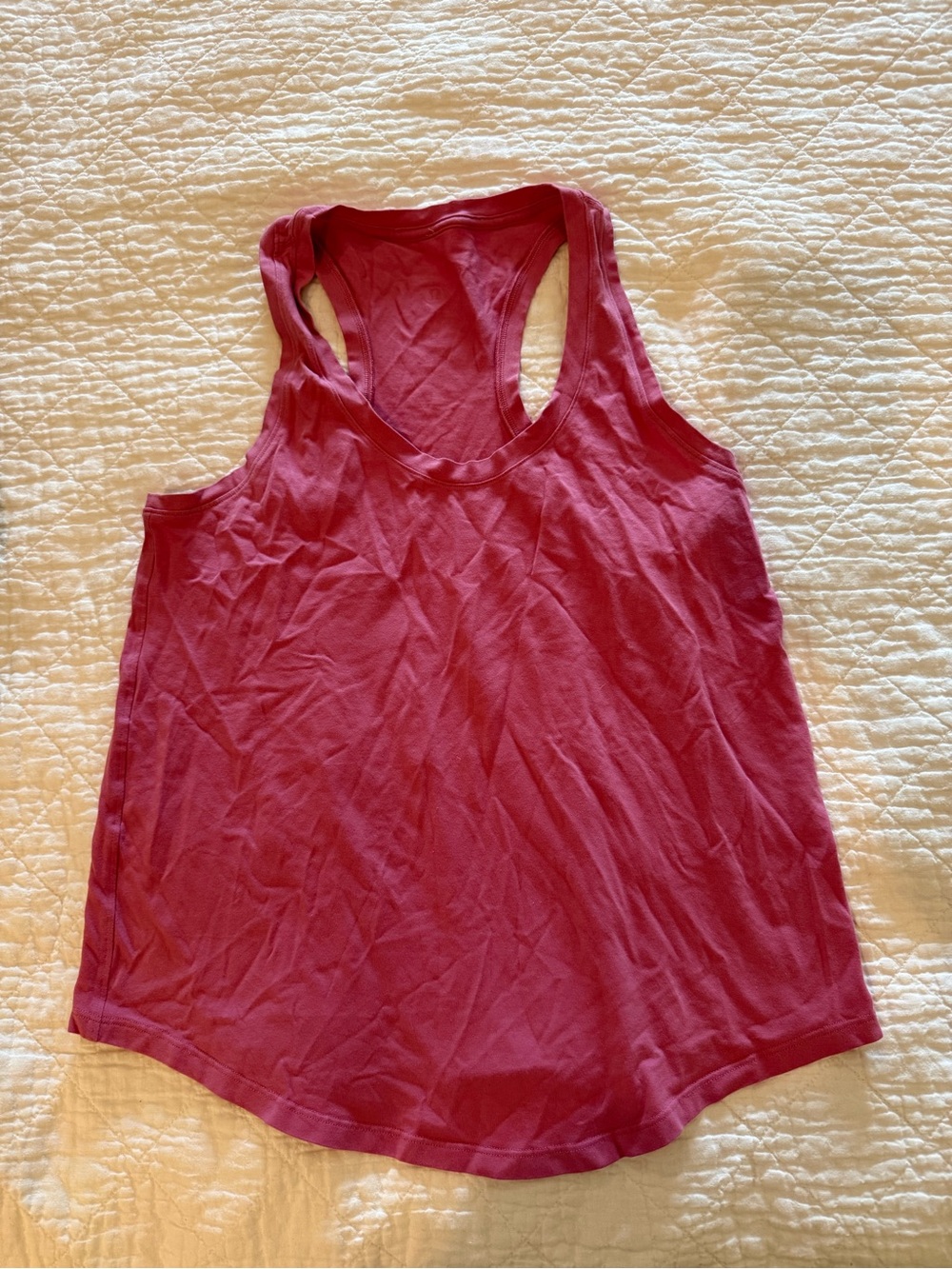 lululemon athletica Raspberry Racerback Tank